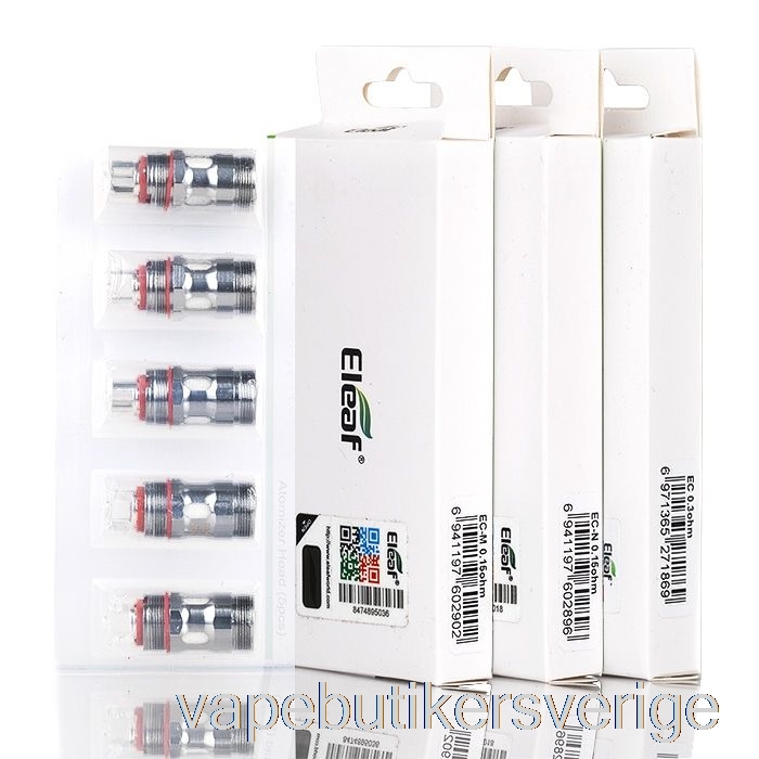 Vape Sverige Eleaf Ec Ersättningsspolar 0,5ohm Ec Tc-ti Coils